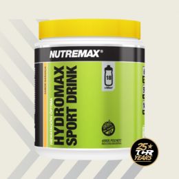 Isotónico Hydromax Sport Drink Nutremax® - 600 g - Naranja